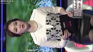 黒いストッキングを履いた申アヨンアナウンサー 4K