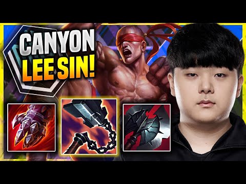 WHEN CANYON PLAYS LEE SIN JUNGLE! - DWG Canyon Plays Lee Sin JUNGLE vs Nocturne! | Season 11