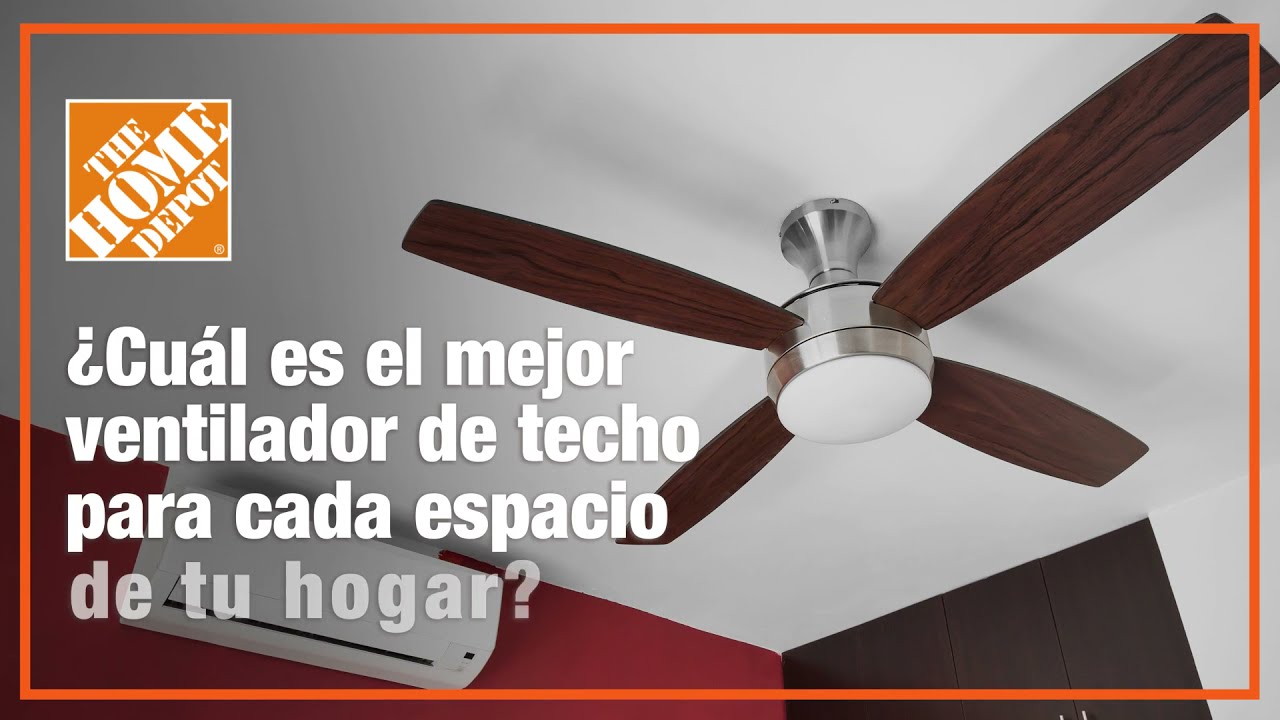 Cuál es el mejor ventilador de techo para cada espacio de tu hogar | Ventilación | The Home Depot Mx