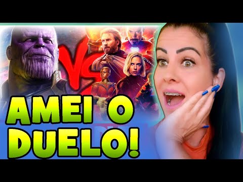 MÃE EVANGÉLICA REACT Vingadores VS. Thanos | Duelo de Titãs (ESPECIAL VINGADORES: GUERRA INFINITA)