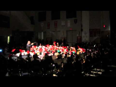 Mary Ward C.S.S Christmas Concert 2012 - Senior Band (Fatasia On, God Rest You Merry Gentlemen)