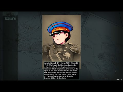 Ultimate Admiral Dreadnoughts: Playing as Colin from Advance Wars - Part 1 - British 1900 Campaign