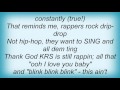Krs-one - Stop Frontin' Lyrics