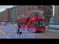London Buses At TOWER BRIDGE 2021
