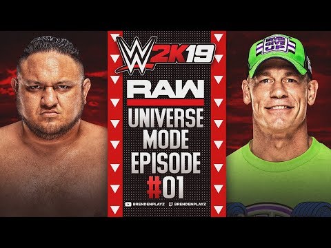 "Universal Championship Match" | "WWE 2k19 Universe Mode" | #01 (WWE 2k19)