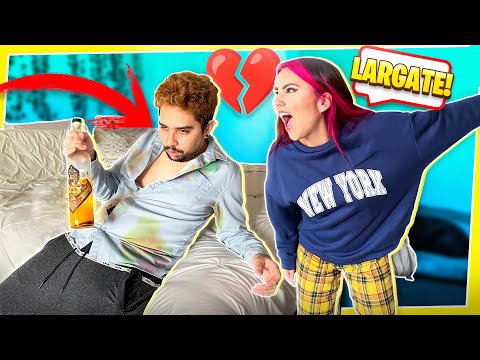 I ARRIVE DRUNK, BADASS... A HARD JOKE ON MY GIRLFRIEND