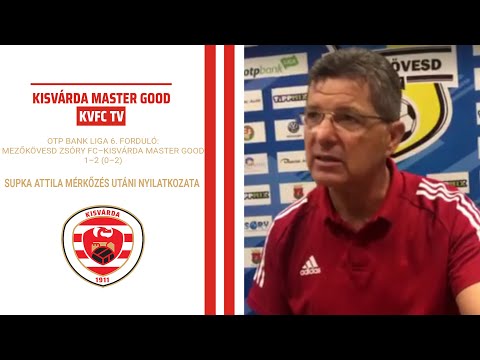 KVFC TV - Supka Attila, vezetőedző mérkőzés utáni nyilatkozata