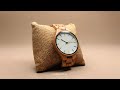 Video: Reloj de madera Zebrano Gentleman - Hombre