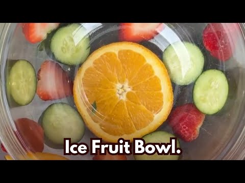 Ice Fruit Bowl.