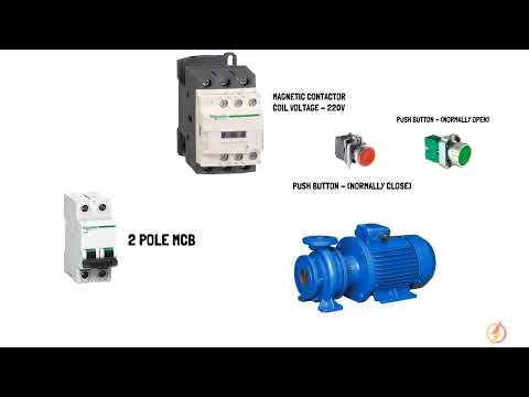 staircase wiring using two way switch with light animation video