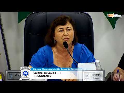 20º SESSÃO ORDINÁRIA DA CÂMARA MUNICIPAL DE SÃO JORGE DO PATROCÍNIO 2026.