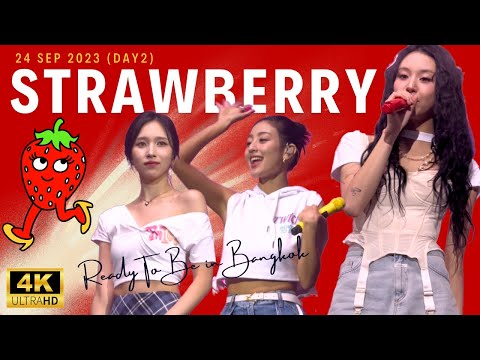230924(encore) STRAWBERRY-TWICE | Ready To Be in BKK