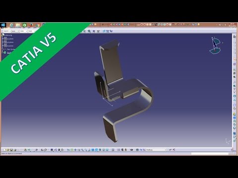 3 20 Blechhalterung Catia v5 Training Thick block