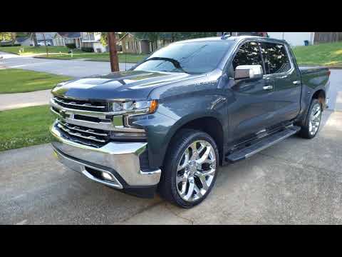 19-21 Silverado LTZ on 24 inch crome snowflake replicas
