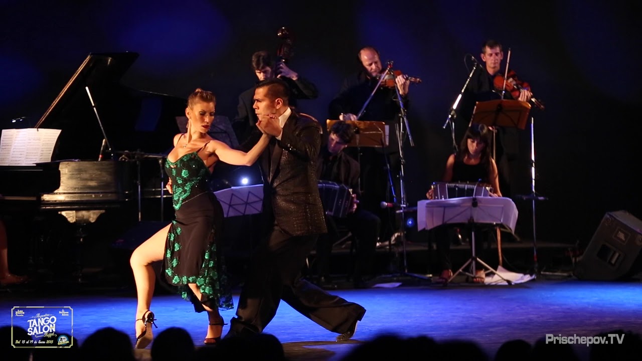 Video thumbnail for Sebastian Arce & Mariana Montes, 2, Orquesta Ojos de Tango, Tango Salon 2015