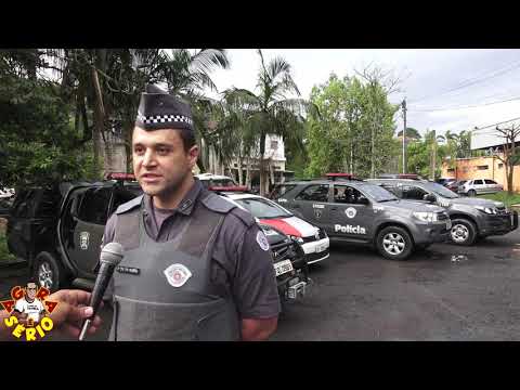 Tenente da Polícia Militar em entrevista para o jornal do Sbt
