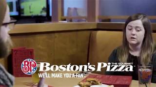 BOOTH DIVIDED - Boston's Pizza