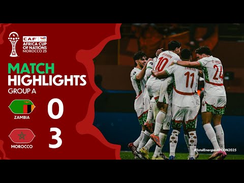 잠비아 VS 모로코 0:3 네이션스컵 스포츠하이라이트