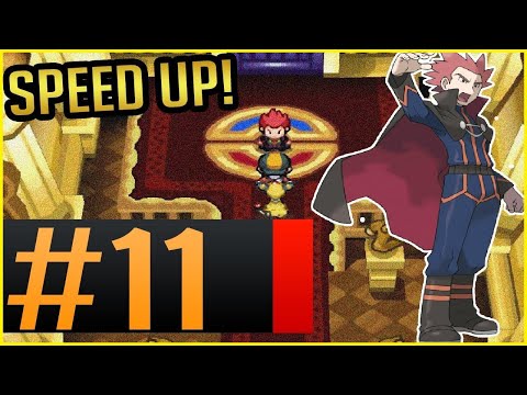 Pokemon SoulSilver Walkthrough Part 11 - The Elite Four & Champion Lance (SPEED UP!)