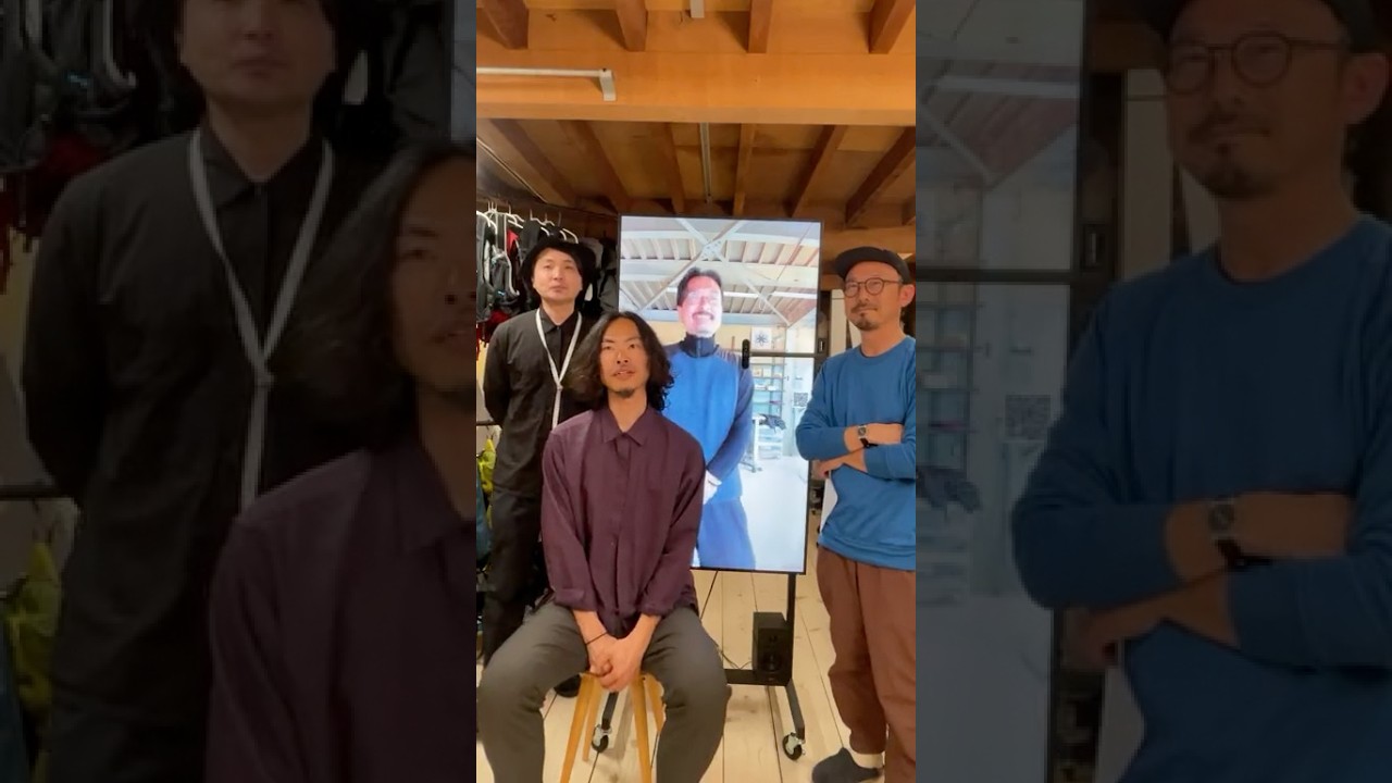 山と道プロダクトグループのアシスタントスタッフ募集 Instagramライブ配信アーカイブ映像