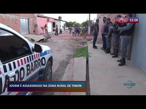 Jovem é assassinado na zona rural de Timon 16 11 2020