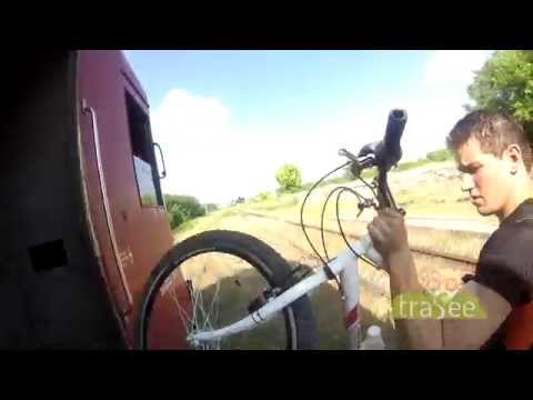 Urcarea bicicletelor intr-un automotor Regiotrans