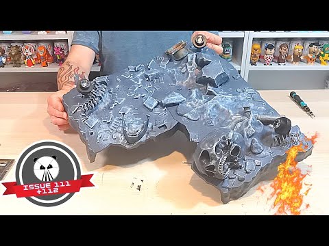 Build The Terminator T-800 Issue 111 + 112 - Third Base Section & Another Searchlight (Speed Build)