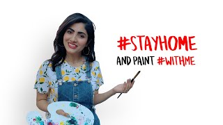 #StayHome and Paint #WithMe / Paint LIVE Sunny Days with me 🎨 Ep1