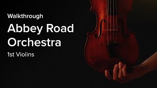 Video thumbnail for Abbey Road Orchestra 1st Violins Walkthrough by Spitfire Audio