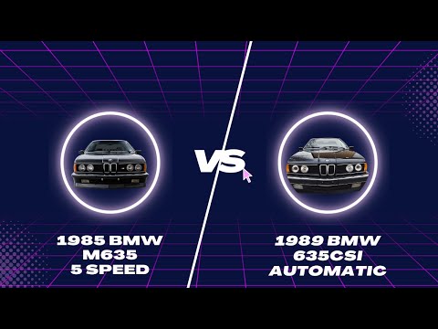 Thumbnail for BMW E24 Driving Comparison (Shark Week Continued) by BMW E24, BMW, Car