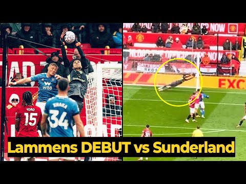 😱Senne Lammens UNREAL SAVES on his DEBUT against Sunderland | Sesko and Mason Mount GOAL