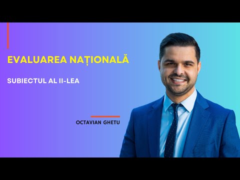 #8 Rezolvarea subiectului al II-lea: Evaluarea Națională de matematică 2024 (subiect de rezervă)