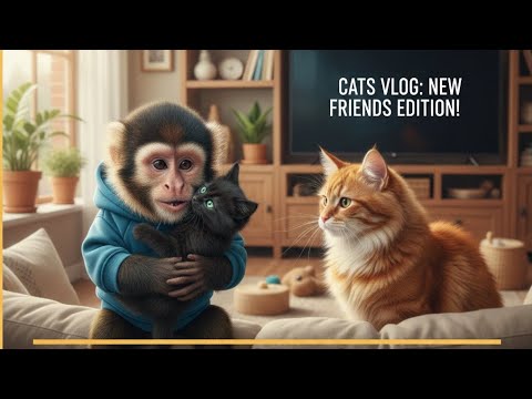 Monkey and cats vlog || subhan vlog || saba vlog #monkey #cats #subhanvlog #sabavlog #trendingvideo