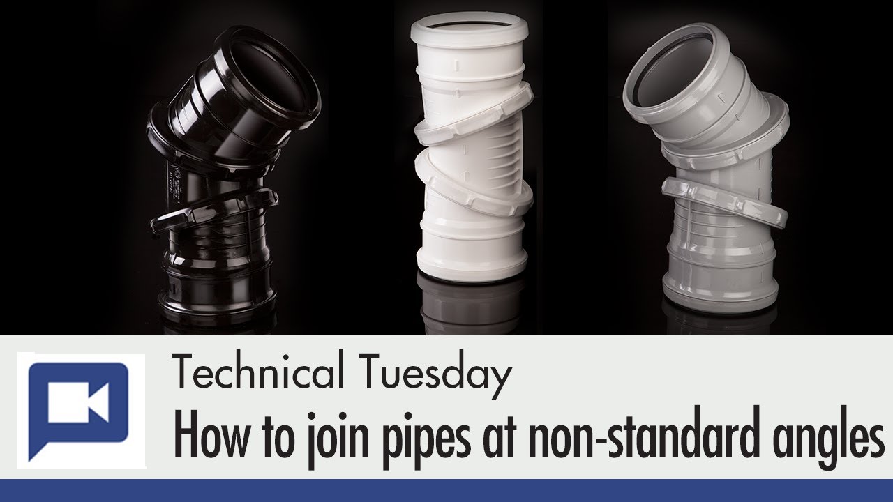 Watch video How to Join Pipes at Non-Standard Angles | FLOPLAST ADJUSTABLE BENDS Now How to Join Pipes at Non-Standard Angles | FLOPLAST ADJUSTABLE BENDS