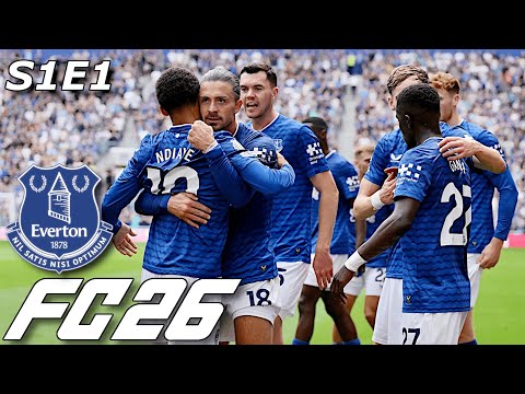 BRINGING EVERTON BACK TO GLORY! | FC 26 Everton Career Mode S1E1