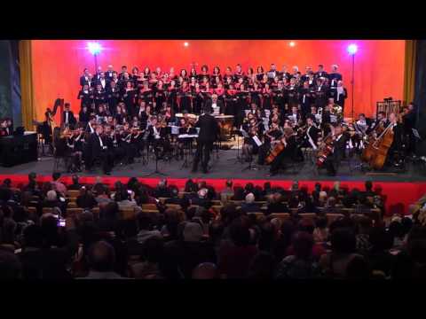 Corala Crescendo & Orchestra Andante - Printre nori de osanala (Battle Hymn of the Republic)
