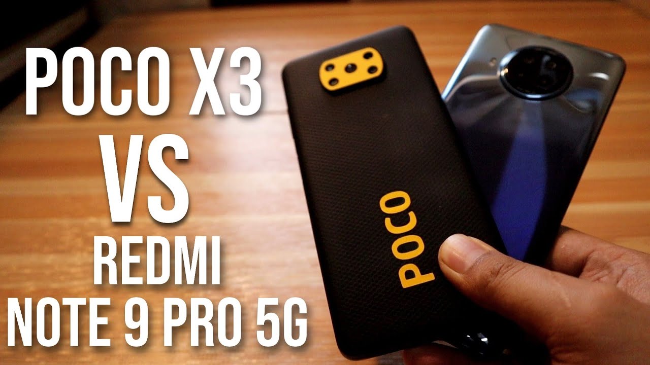 Poco X3 VS Redmi Note 9 Pro 5G | Speed Test