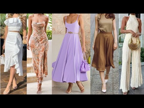 CONJUNTOS y COMBINACIONES DE ROPA para ir GUAPA y ELEGANTE cuando APRIETA LA CALOR
