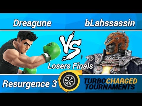 Resurgence 3 Wii U Amateurs (Losers Finals) - Dreagune (Little Mac) vs. Blahssassin (Ganondorf)