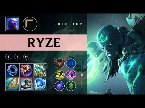 Ryze Top vs Darius - EUW Grandmaster Patch 25.24