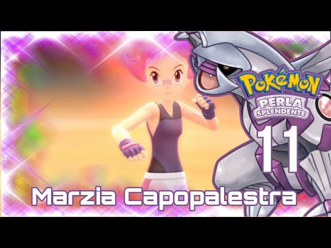 MARZIA CAPOPALESTRA E IL SUO LUCARIO! - Pokémon Perla Splendete ITA - Episodio 11