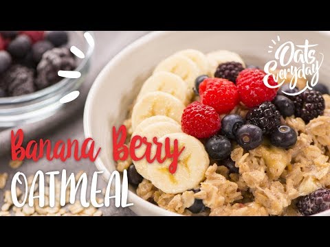 Banana Berry Oatmeal