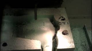 Foam female torso milling (CNC mill project)