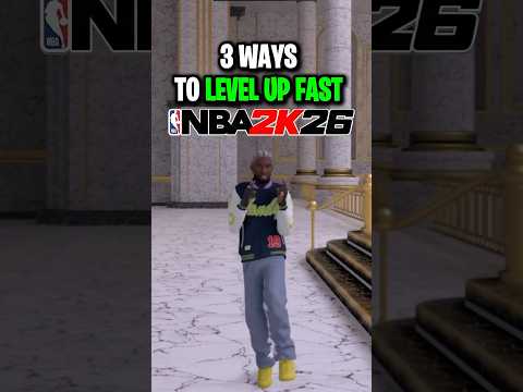 NBA 2K26 HOW TO LEVEL UP FAST! #nba2k26 #nba2k #xosplash