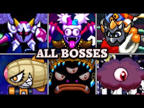 Kirby Super Star Ultra - All Boss Fights (No Damage, True Arena)