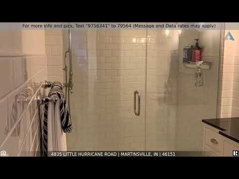 Priced at $399,000 - 4835 LITTLE HURRICANE Road, Martinsville, IN 46151