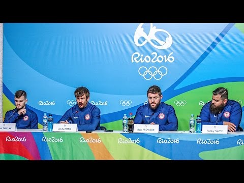 2016 Olympic Games Press Conference: Greco-Roman Wrestling