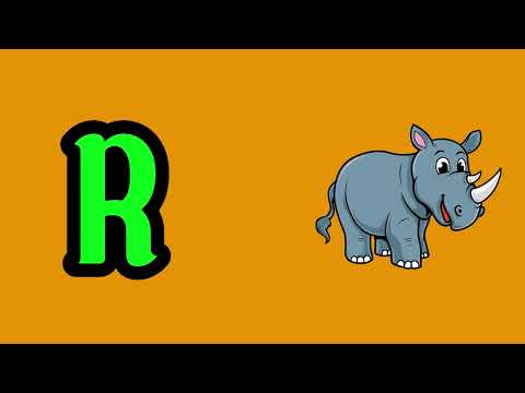Learn Animal Names & ABC Phonics | A to Z Animals for Kids | Phonics Sounds of Alphabets