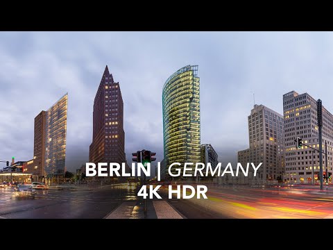 Berlin City Drive in 4K HDR 🇩🇪 | Exploring Landmarks, Streets & Urban Vibes