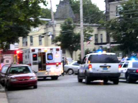 Waltham Ma, MVA Into Pole, Crescent St & Robbins St, Part 1